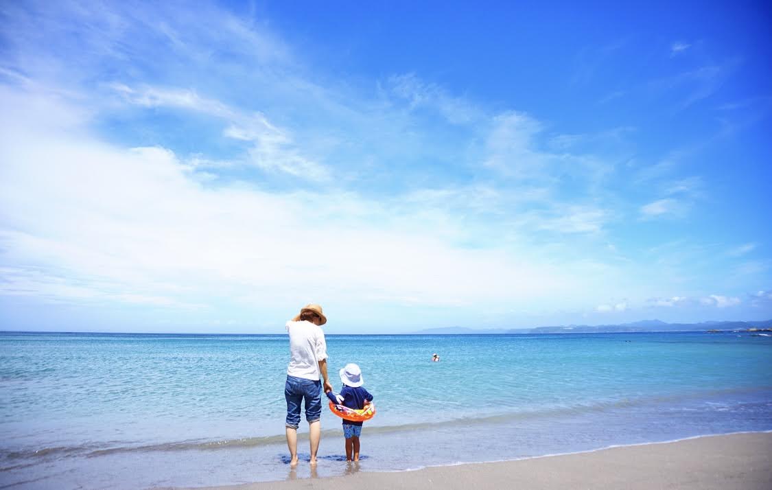 せっかく館山まで来たなら より綺麗なその先の海へ 波左間海水浴場